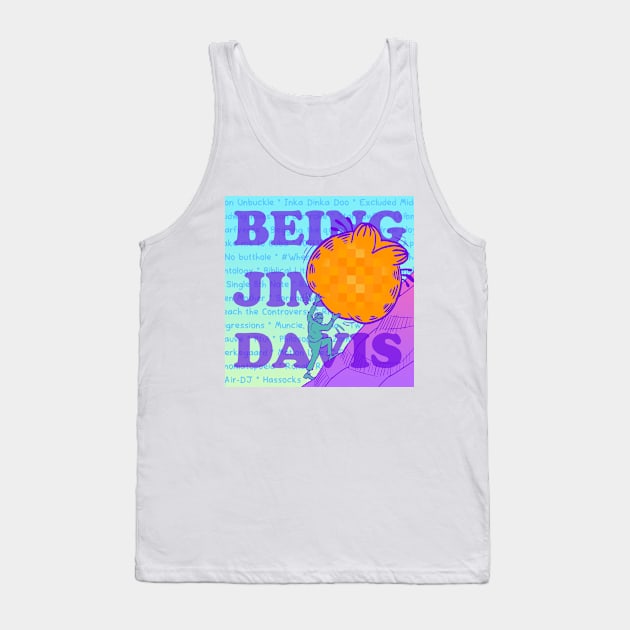 Being Jim Davis Sisyphus Logo Tank Top by Pitch Drop Store